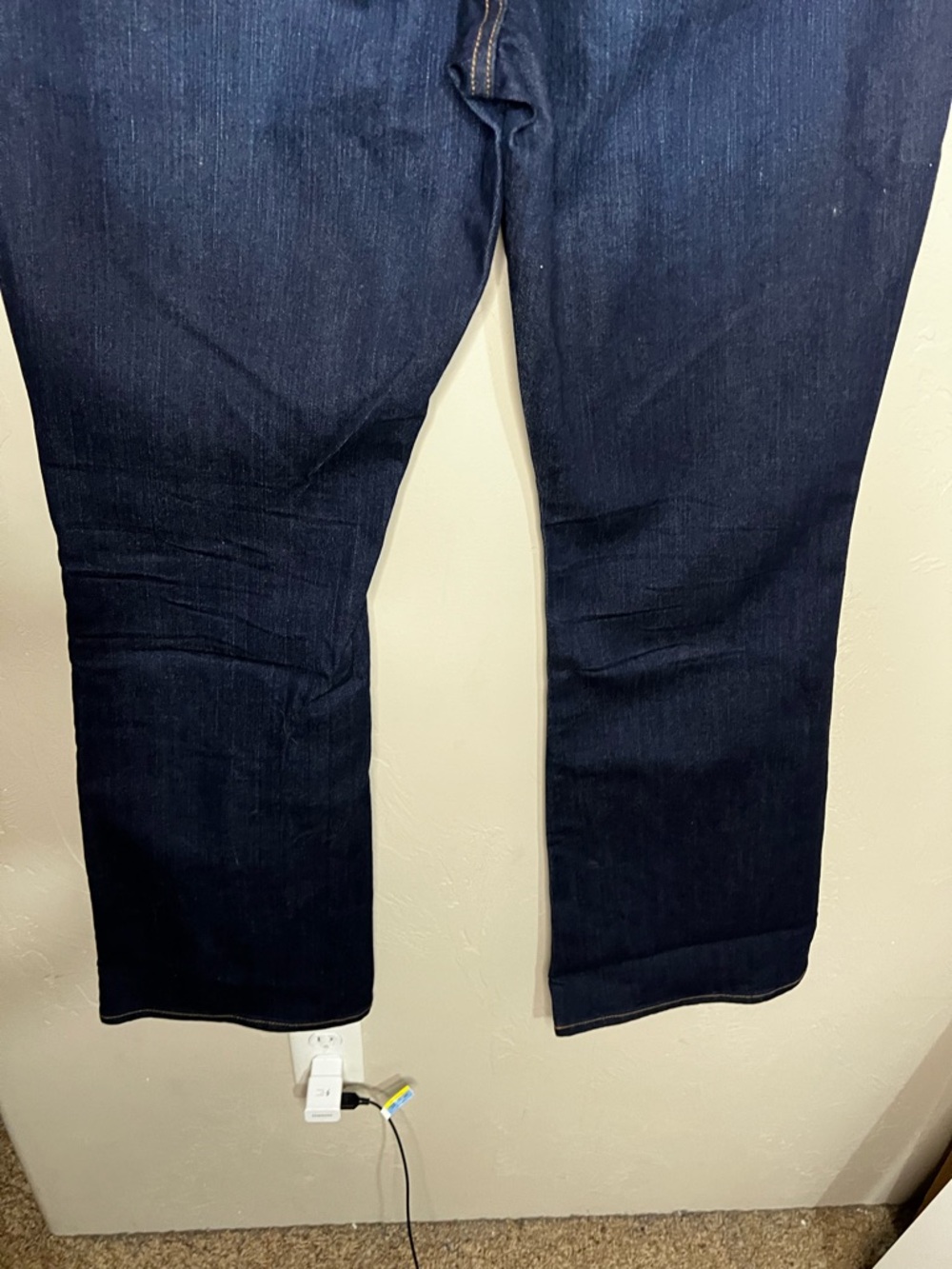 Gap 1969 NWT The Perfect Boot Cut Dark Blue Denim Jeans - Picture 9 of 10